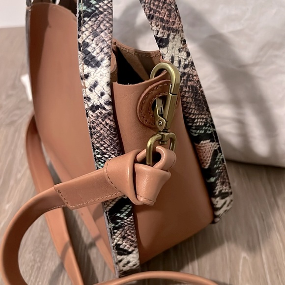 Madewell leather Snake Print Women's Bag - Picture 2 of 5